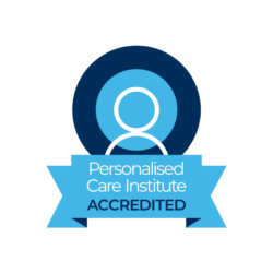 Personalised Care Instriture Accredited Logo